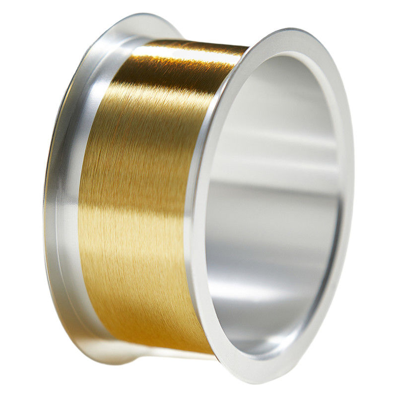 0.05mm Diameter Gold Plated Silver Wire for Scientific Research and Laboratory Use
