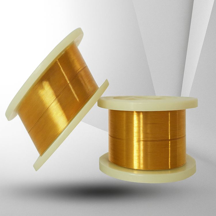 Goldplattierte Wolframdraht Wolframgolddraht Wolframgoldelektrode Wolframdraht Goldplattierte Goldbeschichtete Wolframdraht