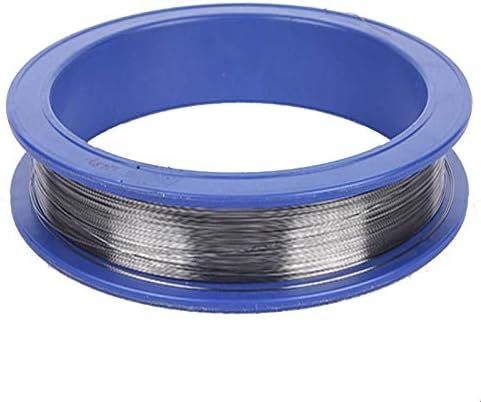 Hochtemperatur-Wolframdraht 0,1 mm, Länge 1000 m, leicht zu verarbeiten, für die Elektro- und Maschinenindustrie