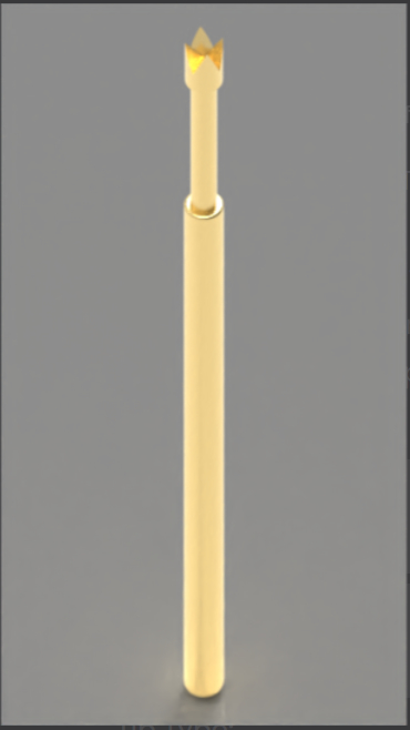 100 ml Federprobe mit Kronenspitze und BeCu-Spritzer für eine hohe Schlaggenauigkeit