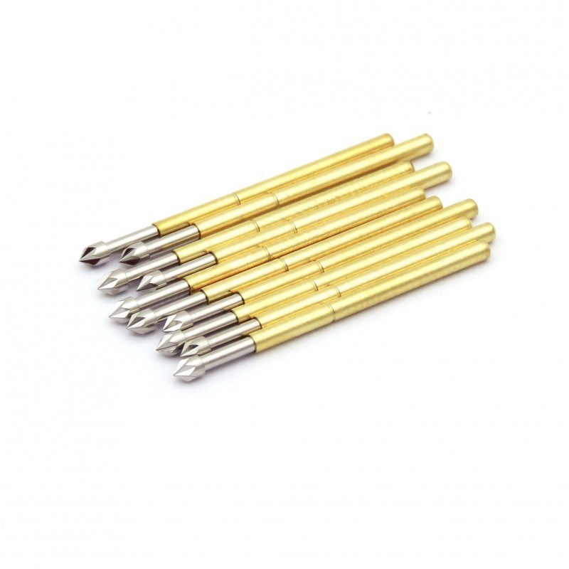 Probe mit Federprüfung mit einer Länge von 24,5 mm und einem Nadeldurchmesser von 1,5 mm für die Prüfung von PCBs mit Vollzug von 4 mm