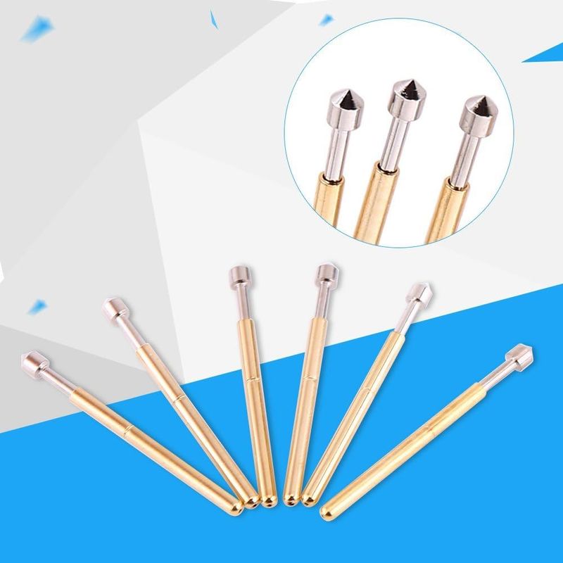 Pogo-Pin mit 3A-Strom 50mΩ Widerstand und 2,5 mm Schlag für PCB-Tests