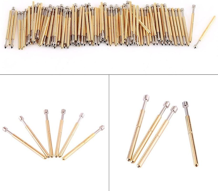 Pogo-Pin mit 3A-Strom 50mΩ Widerstand und 2,5 mm Schlag für PCB-Tests