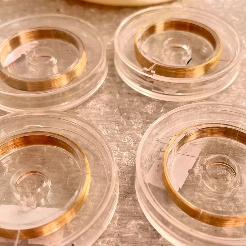 Goldplattierte Wolframdraht Wolframgolddraht Wolframgoldelektrode Wolframdraht Goldplattierte Goldbeschichtete Wolframdraht