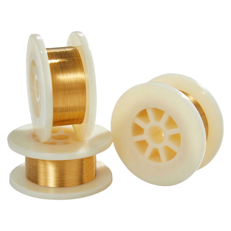 0.003mm Mikro-Gold-beschichtetem Wolframdraht gegen Korrosion für Halbleiterbindungen