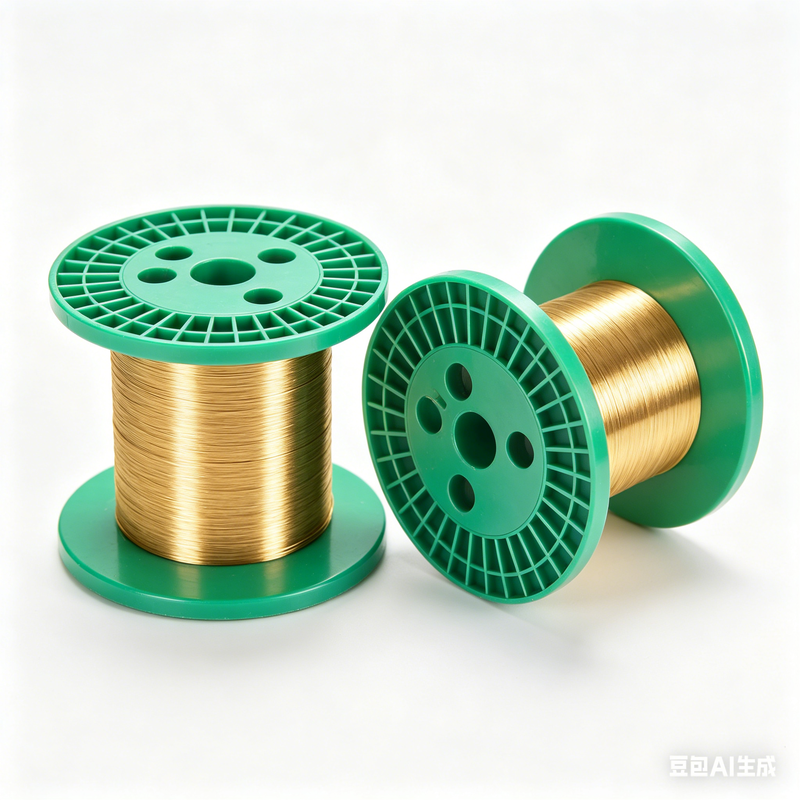  0.003mm Ultra Fine Gold Plated Tungsten Wire High Oxidation Resistance Micro Conductor