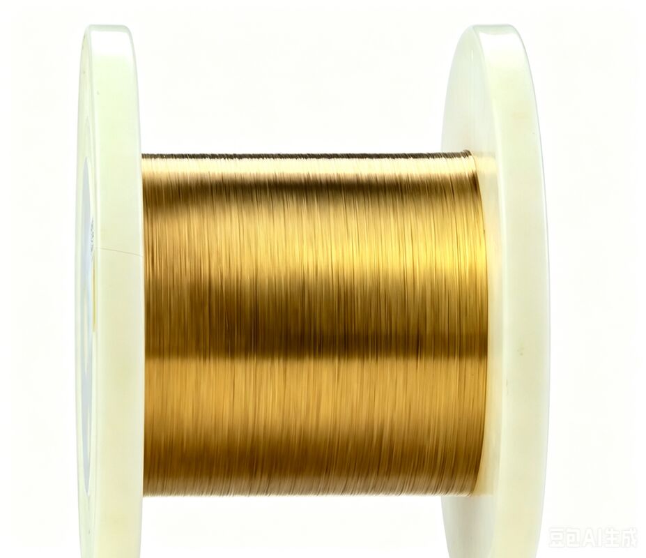 Vergoldeter Wolframdraht mit Mikrodurchmesser von 0,0035 mm für Vakuum-Elektronik-Mikroteile