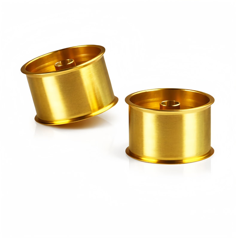 Zusammengestellte Plattierung 0,01mm Ultrafeine BeCu-Draht Gold Plattable RF-Sensor Präzision Internal Verkabelung