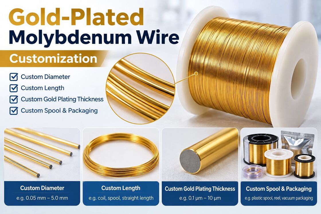 Custom Medical Grade Gold Plated Tungsten Wire Springs | Precision Spring Solutions by Sichuan Winner